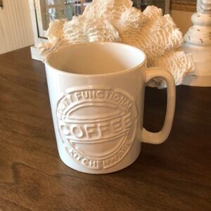 Pier 1 Stoneware mug.